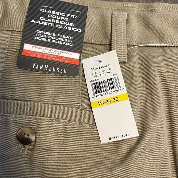 NEW Van Heusen Men's classic fit pant​​ - Picture 2 of 2